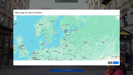I made a small geography game
